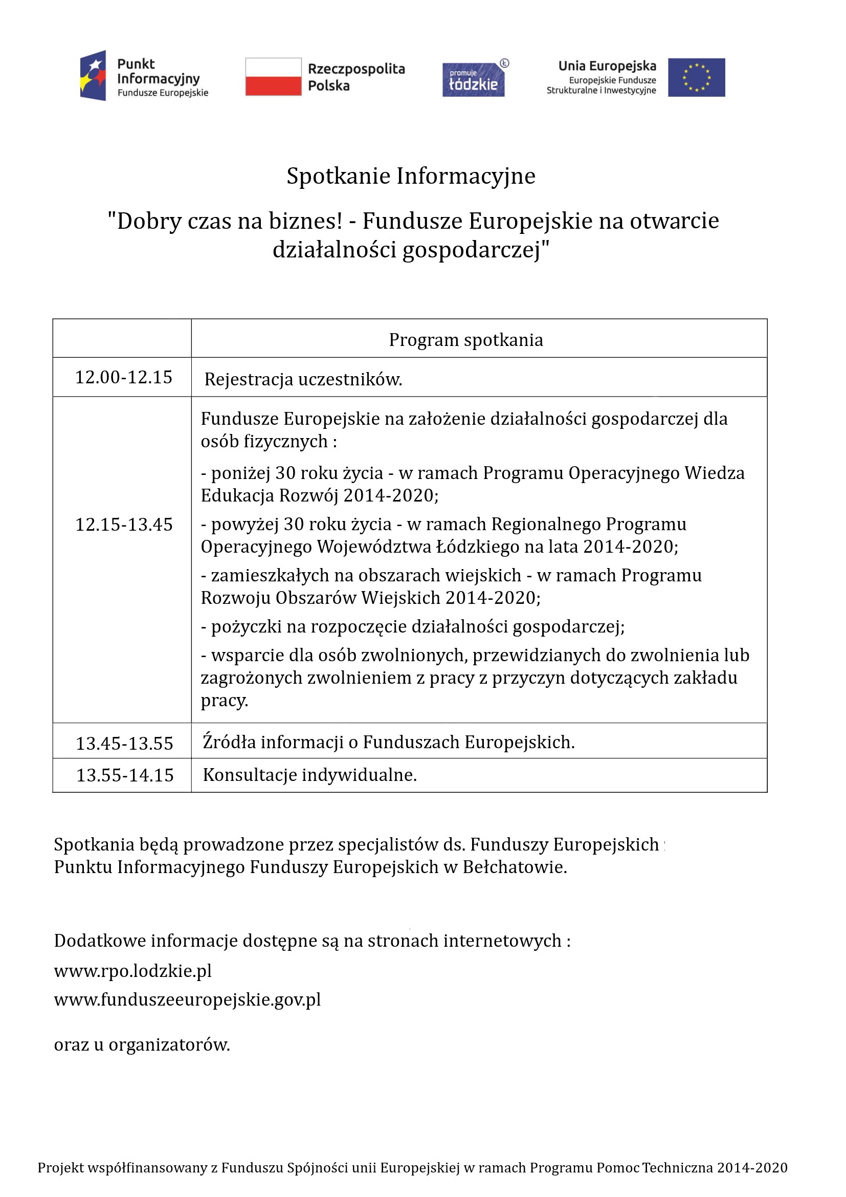 program spotkania belchatow pife